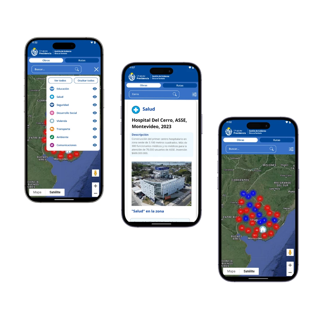 UyMap capturas de pantalla
